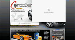 Desktop Screenshot of carpolish.fr